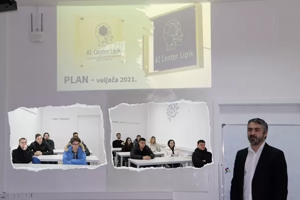 Posjet studenata Centru za umjetnu inteligenciju u Lipiku