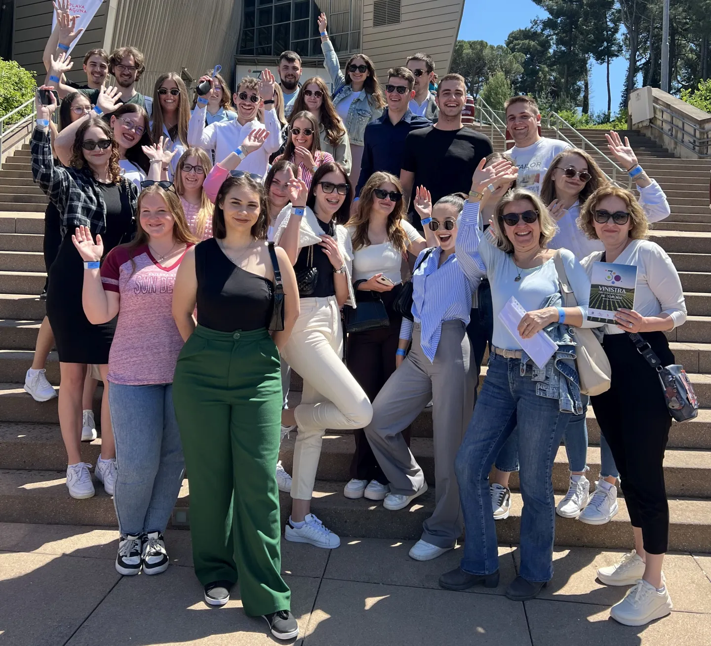 Studenti FTRR-a na Vinistri