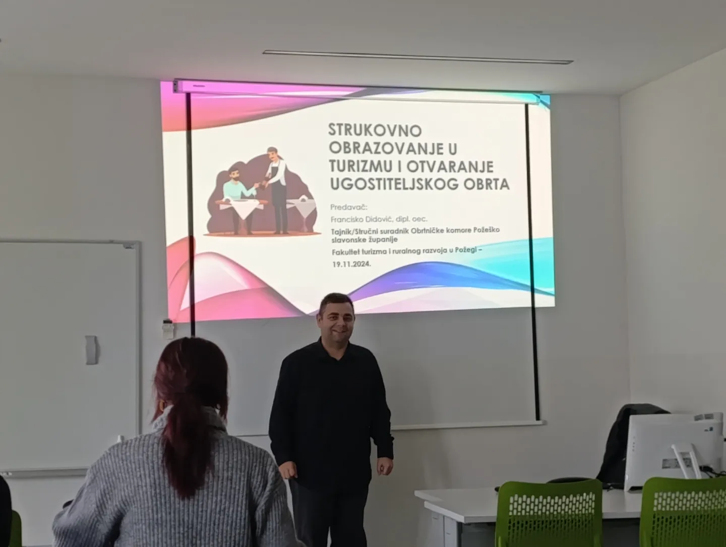 Održano gostujuće predavanje-Obrazovanje u specifičnim oblicima turizma