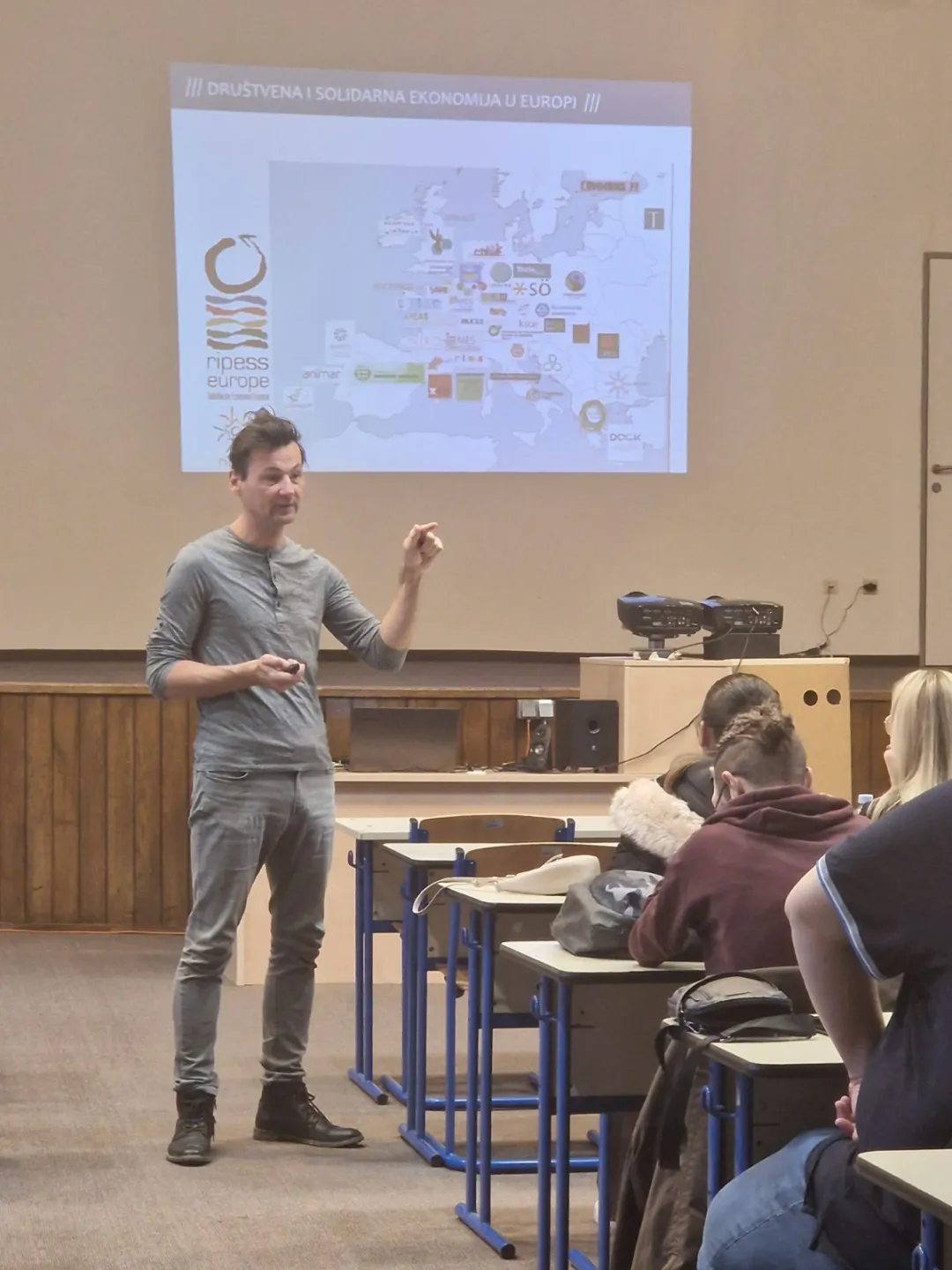 Prepoznajemo važnost društvene ekonomije  uz inspirativnog  gosta predavača