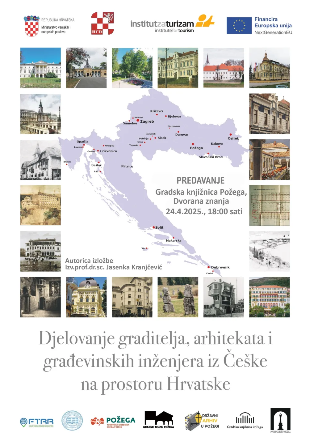 Poziv na predavanje izv. prof. dr. sc. Jasenke Kranjčević