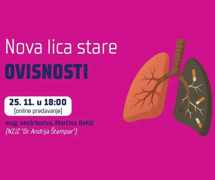 Besplatno online predavanje za studente: Nova lica stare ovisnosti