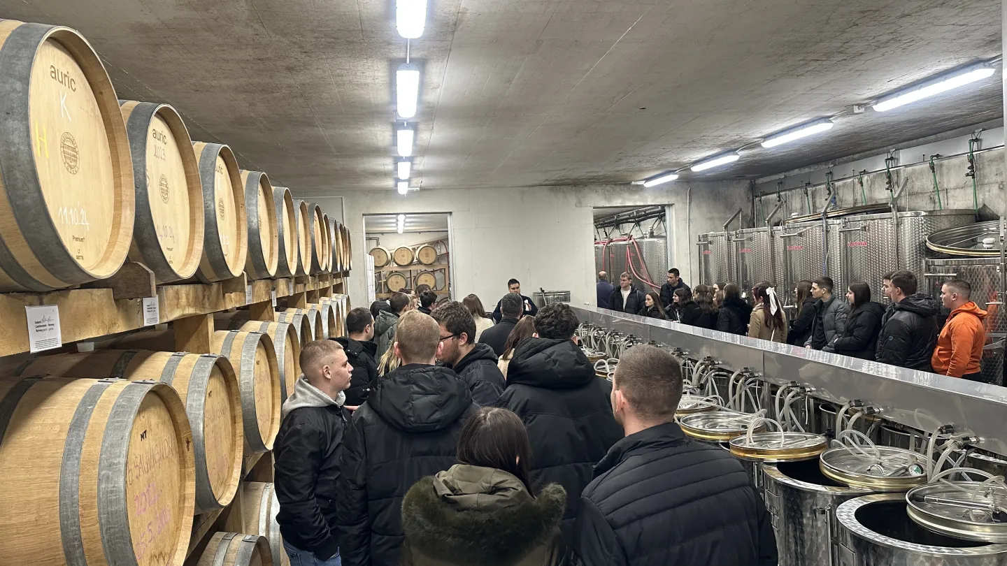 Stručni posjet maturanata partnerske Ugostiteljsko-turističke škole Osijek