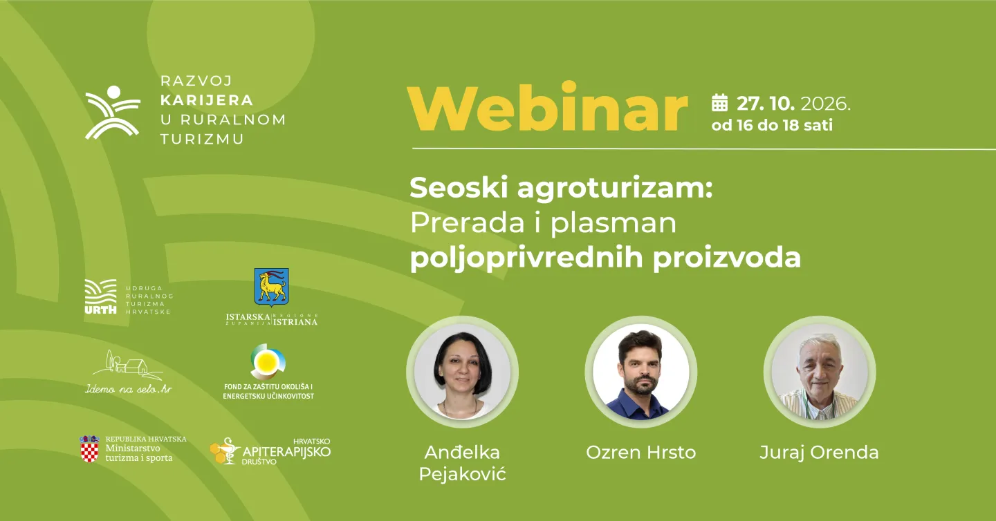 Webinar o preradi i plasmanu poljoprivrednih proizvoda