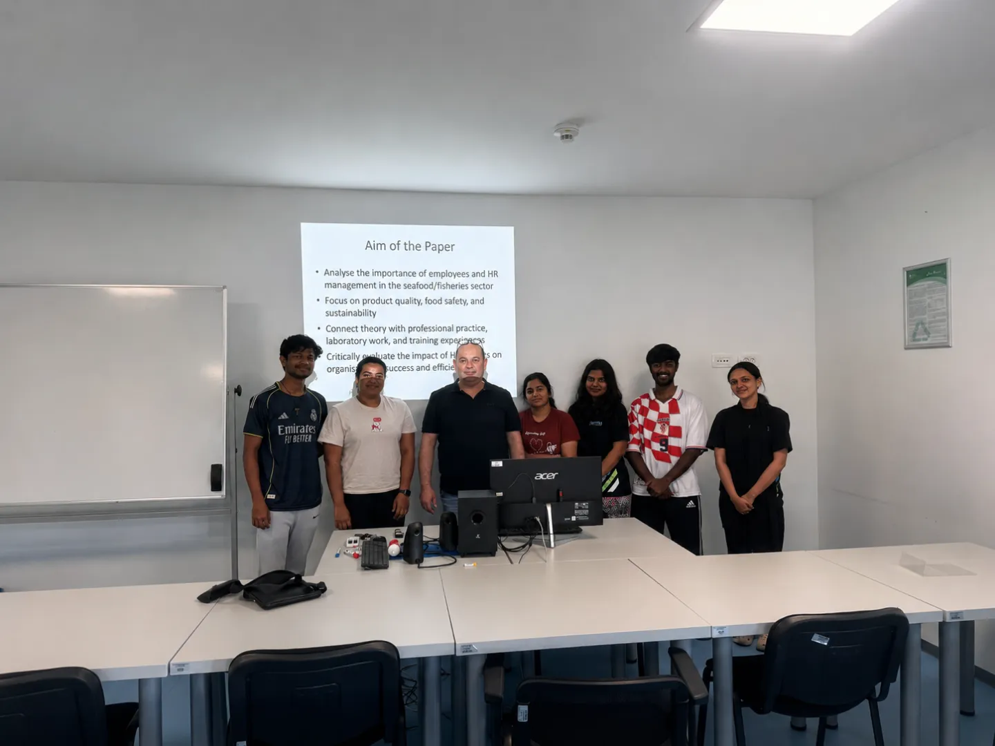 Lecture by Assist. Prof. Hrvoje Budić for Students of Cochin University of Science and Technology