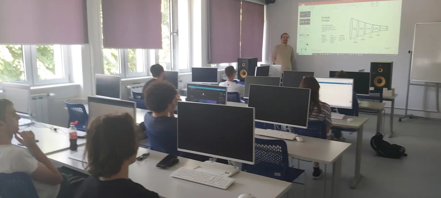 Održano gostujuće predavanje „User Flow u web aplikacijama“ za studente 3. godine EPPI-ja