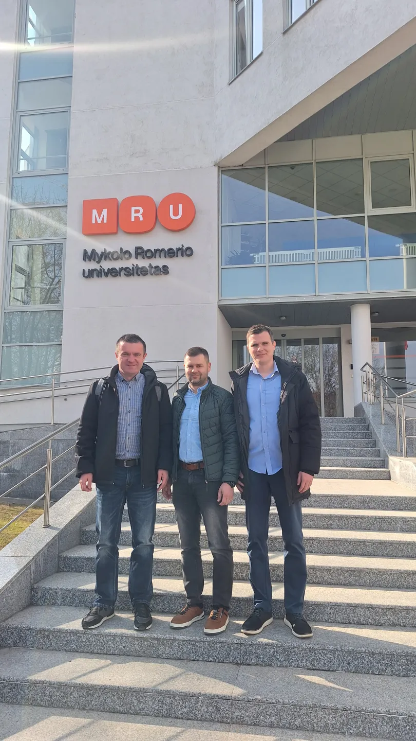 Representatives of the Faculty of Tourism and Rural Development at Erasmus+ Week in Vilnius